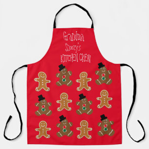 Delantal Aprones de Navidades personalizados de abuela