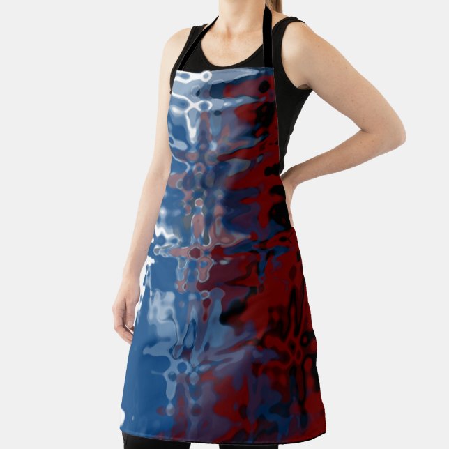 Delantal Aprones Funky Abstact Art Apron (in situ)
