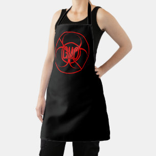 Delantal Aprones GMO Personalizados Biohazard BBBQ Apron
