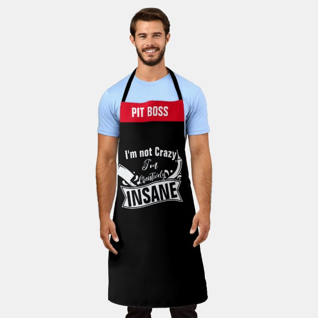 Delantal Aprones personalizados, Apron divertido, Cocina de (Gastado)
