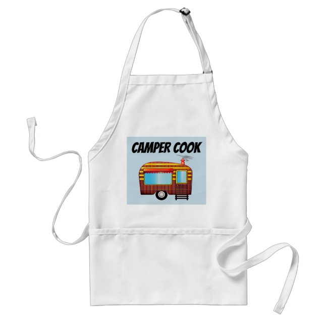 DELANTAL  APRONS DE COCINA DE CAMPER TRAILER (Frente)