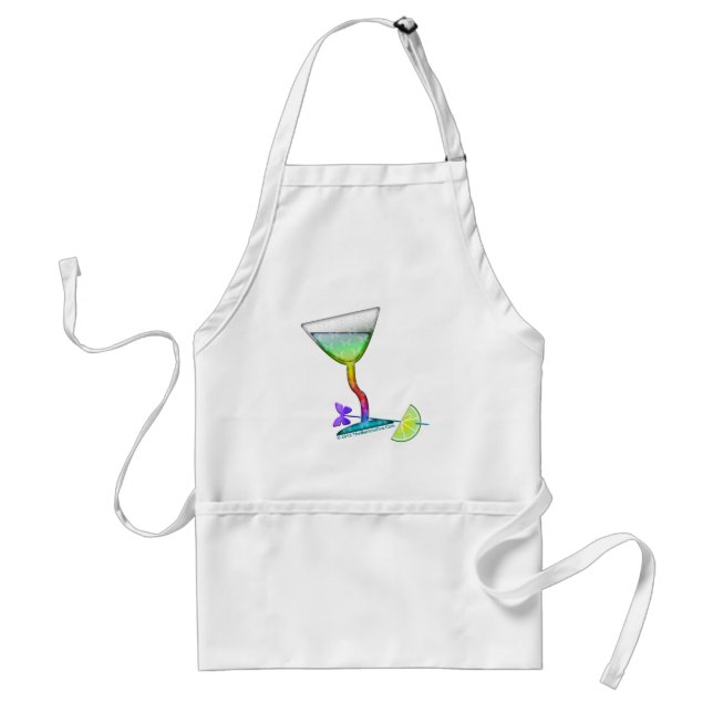 DELANTAL  APRONS - MARTINI DE LA MARCHA DE MARCHA (Frente)