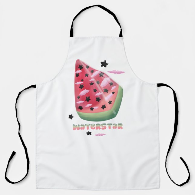 Delantal Aprons watermelon star  (Anverso)