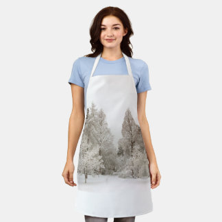 Delantal Aprons Winter Wonderland Holiday Apron