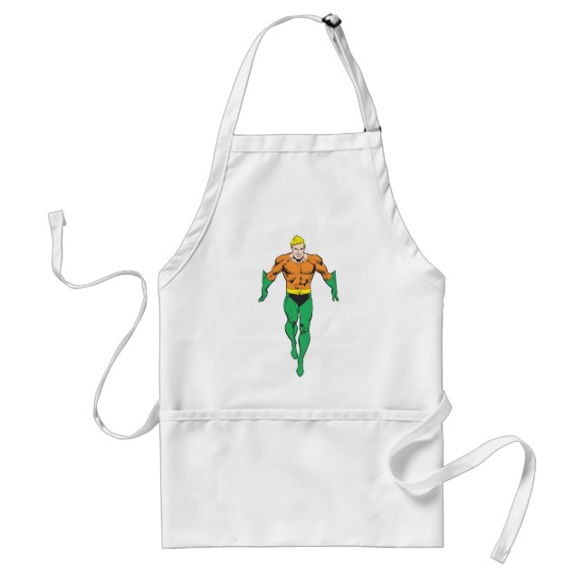 Delantal Aquaman corre (Frente)