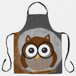 Delantal árbol de búho