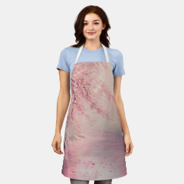 Delantal Árbol de cerezo rosa divino