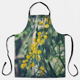 Delantal Árbol de mimosa con flores amarillas