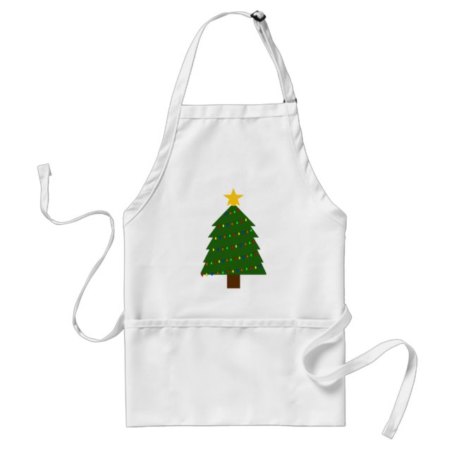 Delantal Árbol de navidad (Frente)