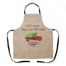 Árbol de Navidad de Camión Rojo personalizado