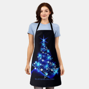 Delantal Árbol de Navidad estilizado y brillante de Slipper