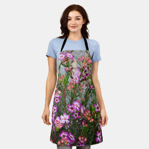 Delantal Árbol de té nativo australiano florido, apron de i