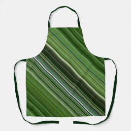 Delantal Árboles de verano franja verde