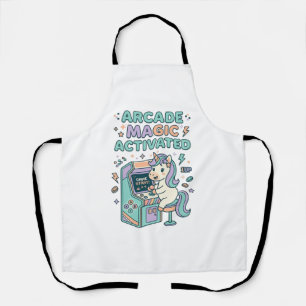 Delantal Arcade de Unicornio Magia Activada Producto de Mod