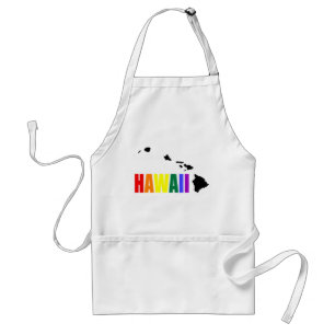 Delantal Arcoiris 2 hawaiano