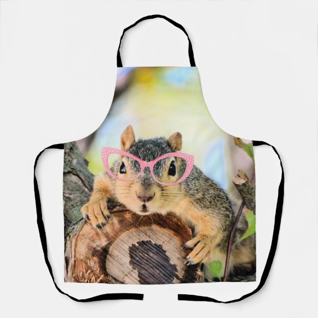 Delantal ardilla de moda (Anverso)