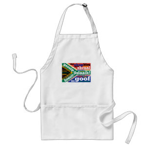Delantal Argot sudafricano y colonialismos