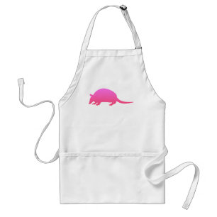 Delantal Armadillo rosa