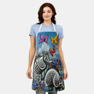 Delantal Armadillos Bluebonnets