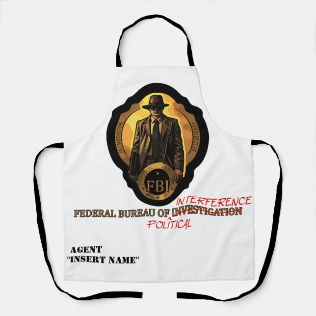 Delantal Armando la Autoridad: La Corrupción del FBI (Anverso)