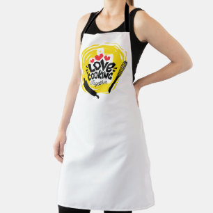 Delantal Armonía Culinaria: Amor en la Cocina