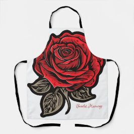 Delantal Armonía escarlata