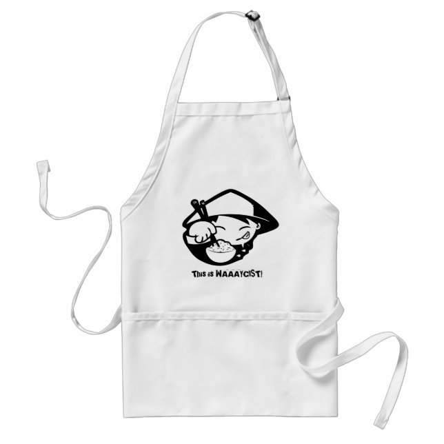 Delantal ¿Arroz conseguido? ¡Éste es WAAAYCIST! (Frente)