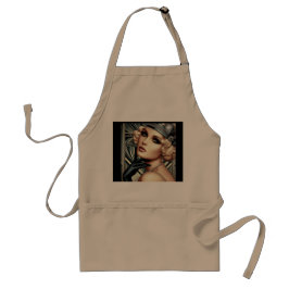 Delantal Art Deco Femme Fatale Apron