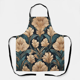 Delantal Art Deco Floral