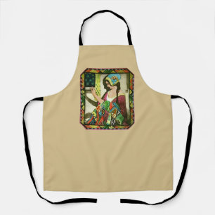 Delantal Art Nouveau Quilter – Mujer de Costura Vintage