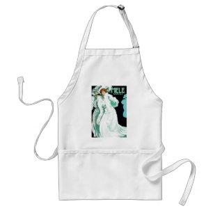 Delantal Arte Antiguo Modernista, Moda Italiana, Mujeres El