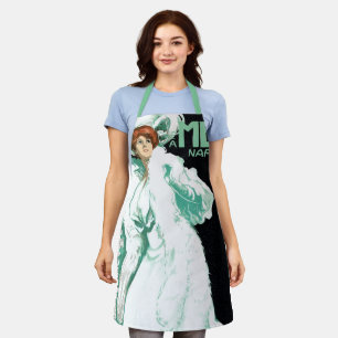 Delantal Arte Antiguo Modernista, Moda Italiana, Mujeres El