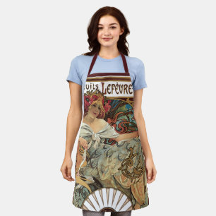 Delantal Arte Antiguo Moderno, Galletas por Alphonse Mucha