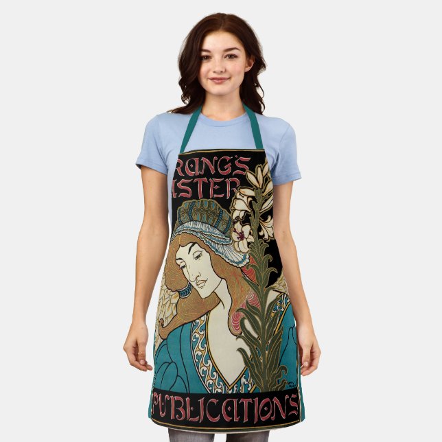 Delantal Arte Antiguo Moderno, Publicaciones de Pascua de P (Gastado)