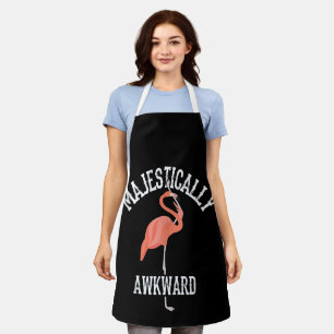 Delantal Arte de Amante de Aves Zancudas Majestuosamente To