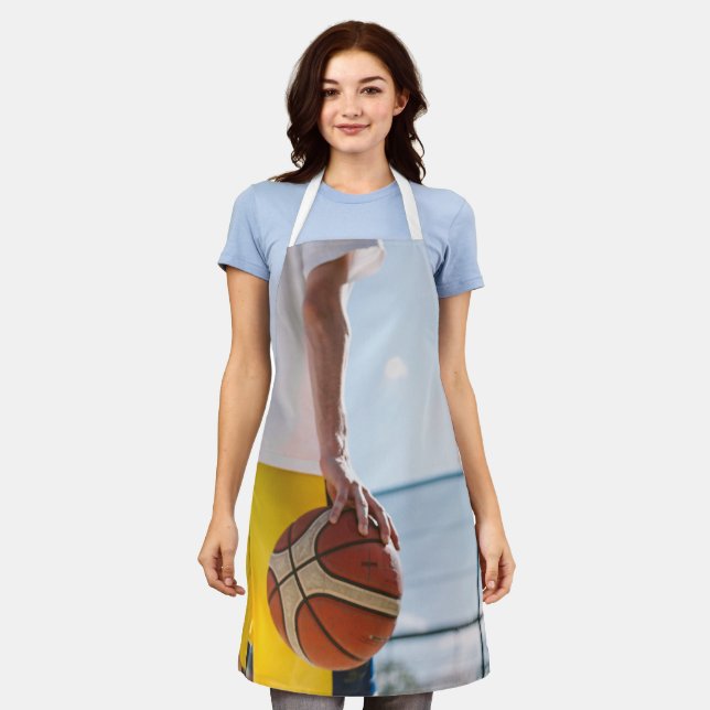 Delantal Arte de baloncesto (Gastado)
