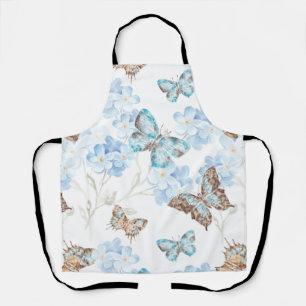 Delantal Arte de mariposa pinchada