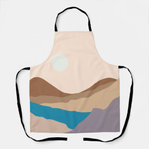 Delantal arte de montaña