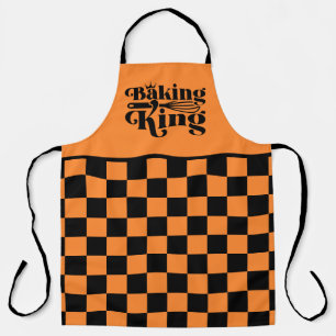 Delantal Arte de palabras de Cuaking Baking King
