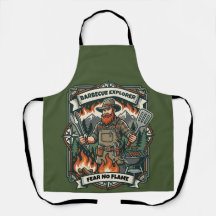 Arte de parrilla de campamento explorador de BBQ r