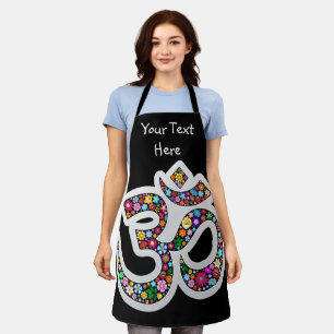 Delantal Arte de Símbolo Floral Namaste