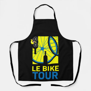 Delantal Arte de Tour de Bicicleta