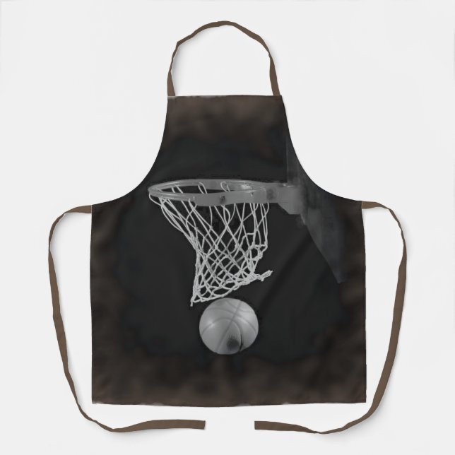 Delantal Arte Deportivo de Baloncesto (Anverso)