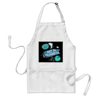 Delantal Arte en progreso en Pocket Apron