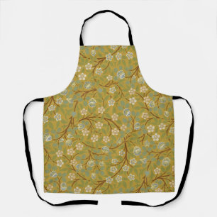 Delantal Arte Floral Antiguo de William Morris Clover