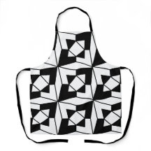 Arte geométrico en blanco y negro