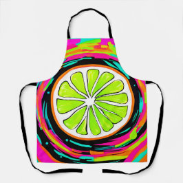 Delantal Arte Pop Rodaja de Lima