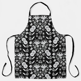 Delantal Arte popular para hacer pasteles