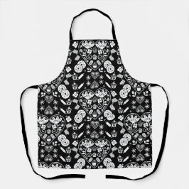 Delantal Arte popular para hacer pasteles