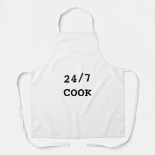 DELANTAL ARTE Y DISEÑO 24/7 DE COOKERY APRON